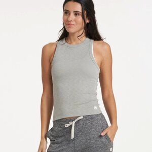 Vuori Sunrise High Neck Eucalyptus Tank XS